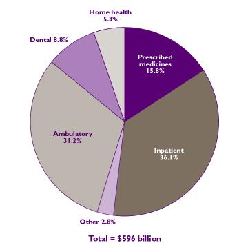 Pie Chart - Refer to text conversion on right for details.