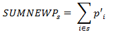 the figure contains formula to calculate the summation of the adjusted probabilities of selection within strata